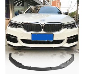Накладка на передній бампер Lip V3 (для M-Sport 2017-2020, Карбон) для BMW 5 серія G30/G31 рр