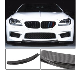 Накладка на передній бампер Lip V2 (для M6, Карбон) для BMW 6 серія F12/F13/F06 2011-2018 рр