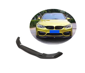 Накладка на передній бампер Lip V5 (для F82/F83, Карбон) для BMW 4 серія F32/F33/F36 2012-2020 рр