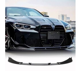 Накладка на передній бампер Lip V5 (для G82/G83, Карбон) для BMW 4 серія G22/23/26 2020- рр