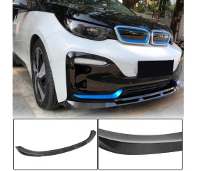 Накладка на передній бампер Lip (Карбон) для BMW I3 2013-2022 рр