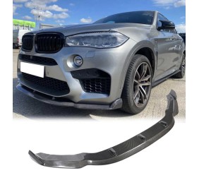 Накладка на передній бампер Lip V3 (для F85, Карбон) для BMW X5 F15 2013-2018 рр