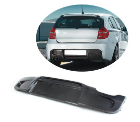 Дифузор заднього бампера V1 (для E87 M-Sport, Карбон) для BMW 1 серія E81/E82/E87/E88 2004-2011 рр