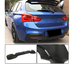 Дифузор заднього бампера (для M-Sport 2015-2019, Карбон) для BMW 1 серія F20/F21 рр