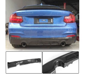 Дифузор заднього бампера V1 (для F22/F23 M-Sport, Карбон) для BMW 2 серія F22/F23 2014-2021 рр