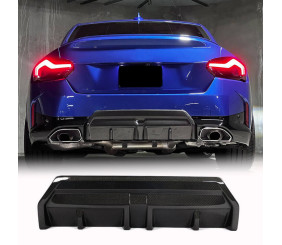 Дифузор заднього бампера V2 (для M-Sport, Карбон) для BMW 2 серія G42 2021- рр