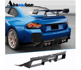 Дифузор заднього бампера V2 (для G87, Карбон) для BMW 2 серія G42 2021- рр