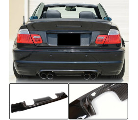 Дифузор заднього бампера V2 (для M3, Карбон) для BMW 3 серія E46 1998-2006 рр