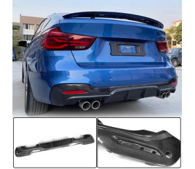 Дифузор заднього бампера V4 (для M-Sport, Карбон) для BMW 3 серія F34 2013-2020 рр