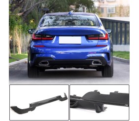 Дифузор заднього бампера V1 (для M-Sport 2018-2022, Карбон) для BMW 3 серія G20/G21 2018- рр