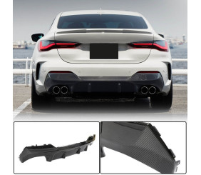 Дифузор заднього бампера V2 (для G22/G23 M-Sport, Карбон) для BMW 4 серія G22/23/26 2020- рр