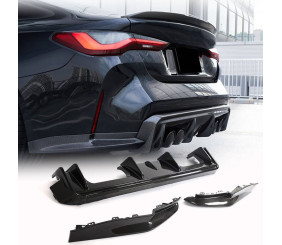 Дифузор заднього бампера V5 (для G82/G83, Карбон) для BMW 4 серія G22/23/26 2020- рр