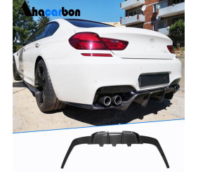 Дифузор заднього бампера V1 (для M6, Карбон) для BMW 6 серія F12/F13/F06 2011-2018 рр