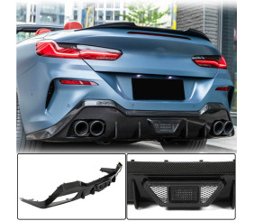 Дифузор заднього бампера V1 (для G14/G15 M-Sport, Карбон) для BMW 8 cерія G14/G15/G16 2018- рр