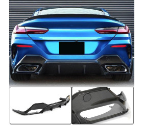 Дифузор заднього бампера V2 (для G14/G15 M-Sport, Карбон) для BMW 8 cерія G14/G15/G16 2018- рр