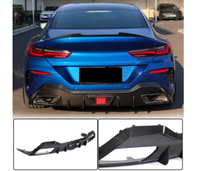 Дифузор заднього бампера V1 (для G16 M-Sport, Карбон) для BMW 8 cерія G14/G15/G16 2018- рр