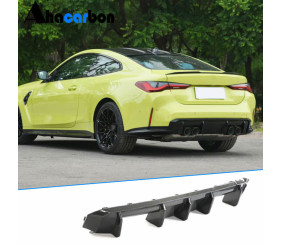 Дифузор заднього бампера V1 (для G82/G83, Карбон) для BMW 4 серія G22/23/26 2020- рр