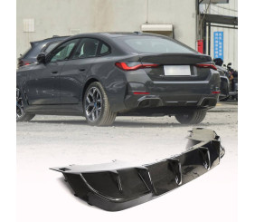 Дифузор заднього бампера V1 (для i4 G26 M-Sport, Карбон) для BMW 4 серія G22/23/26 2020- рр
