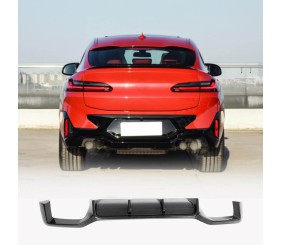 Дифузор заднього бампера (для F98 2022-2025, Карбон) для BMW X4 G02 2018- рр