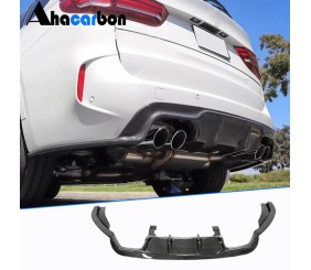 Дифузор заднього бампера V1 (для F85, Карбон) для BMW X5 F15 2013-2018 рр