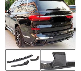 Дифузор заднього бампера (для M-Sport 2019-2022, Карбон) для BMW X7 G07 2019- рр