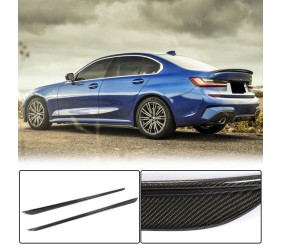 Накладки на пороги V4 (для G20 M-Sport, Карбон) для BMW 3 серія G20/G21 2018- рр