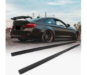 Накладки на пороги V2 (для F32/F33 M-Sport, Карбон) для BMW 4 серія F32/F33/F36 2012-2020 рр