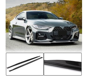 Накладки на пороги V1 (для G22/G23 M-Sport, Карбон) для BMW 4 серія G22/23/26 2020- рр