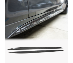 Накладки на пороги V2 (для G22/G23 M-Sport, Карбон) для BMW 4 серія G22/23/26 2020- рр