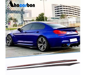 Накладки на пороги V1 (для F06 M-Sport, Карбон) для BMW 6 серія F12/F13/F06 2011-2018 рр
