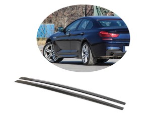Накладки на пороги V2 (для F06 M-Sport, Карбон) для BMW 6 серія F12/F13/F06 2011-2018 рр