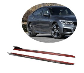 Накладки на пороги (для M-Sport, Карбон) для BMW 6 серія G32 2017- рр