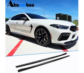 Накладки на пороги V1 (для G16 M-Sport/F93 M8, Карбон) для BMW 8 cерія G14/G15/G16 2018- рр