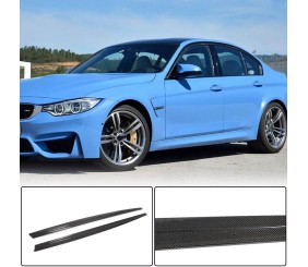 Накладки на пороги V1 (під M3 пороги, Карбон) для BMW 3 серія F30/F31 2012-2019 рр