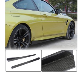 Накладки на пороги V2 (для F82/F83, Карбон) для BMW 4 серія F32/F33/F36 2012-2020 рр