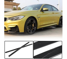 Накладки на пороги V5 (для F82/F83, Карбон) для BMW 4 серія F32/F33/F36 2012-2020 рр