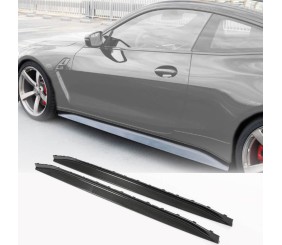 Накладки на пороги V4 (для G82/G83, Карбон) для BMW 4 серія G22/23/26 2020- рр