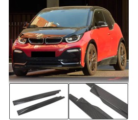 Накладки на пороги (Карбон) для BMW I3 2013-2022 рр