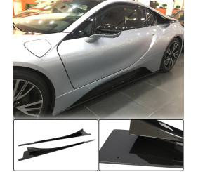 Накладки на пороги (Карбон) для BMW I8 2014-2020 рр