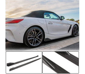 Накладки на пороги (для M-Sport, Карбон) для BMW Z4 (G29) 2018- рр