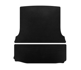 Килимок в багажник EVA (Вантажний, Чорний) для Fiat Fiorino/Qubo 2008-2024 рр