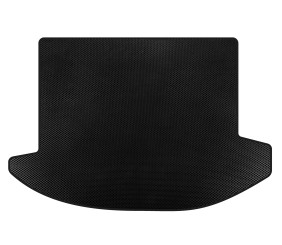 Килимок в багажник EVA (2006-2012, 2 ряди, 7-ми місний, Чорний) для Kia Carens рр