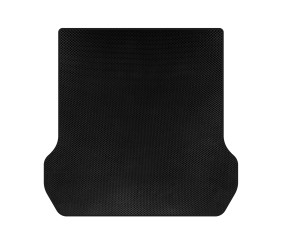 Килимок в багажник EVA (до 2 ряду, 2003-2005, 7-ми місний, Чорний) для Opel Zafira A рр