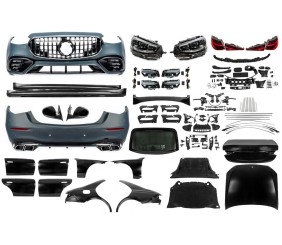 Комплект рестайлінга в W223 AMG S63 (з дверними ручками і вставками) для Mercedes S-сlass W221 2005-2013 рр