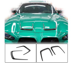 Накладки на капот (для G80, Карбон) для BMW 3 серія G20/G21 2018- рр