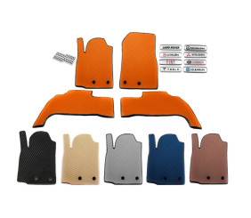 Килимок багажника Довгий (EVA, помаранчевий) для Nissan Patrol Y61 1997-2011 рр