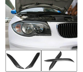 Вії на фари (Карбон) для BMW 1 серія E81/E82/E87/E88 2004-2011 рр