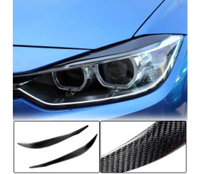 Вії на фари V2 (для F30, Карбон) для BMW 3 серія F30/F31 2012-2019 рр