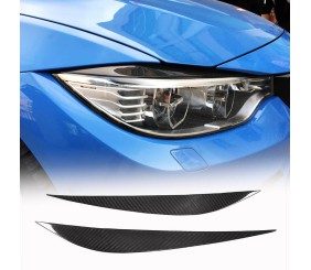 Вії на фари V2 (для F80, Карбон) для BMW 3 серія F30/F31 2012-2019 рр