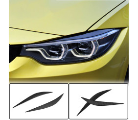 Вії на фари V1 (Карбон) для BMW 4 серія F32/F33/F36 2012-2020 рр